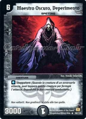 DM-01 059/110 Maestro Oscuro, Deperimento rara -NEAR MINT-