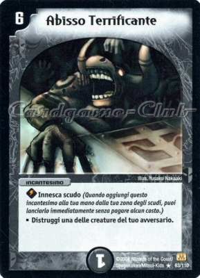 DM-01 063/110 Abisso Terrificante rara -NEAR MINT-