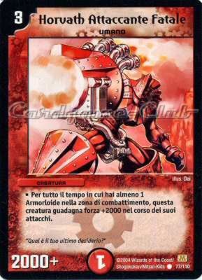DM-01 077/110 Horvath Attaccante Fatale comune -NEAR MINT-