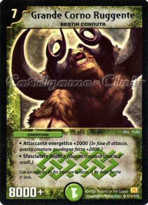 DM-01 S10/S10 Grande Corno Ruggente super rara foil -NEAR MINT-