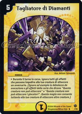 DM-02 Sterminatori Apocalittici 01/55 Tagliatore di Diamanti non comune -NEAR MINT-
