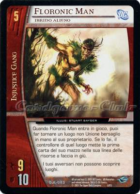 DJL-083 Floronic Man non comune -NEAR MINT-