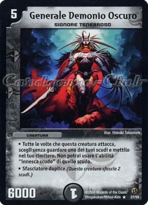 DM-02 Sterminatori Apocalittici 27/55 Generale Demonio Oscuro rara -NEAR MINT-