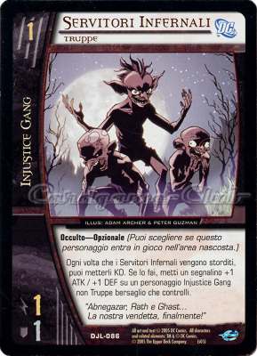 DJL-086 Servitori Infernali comune -NEAR MINT-