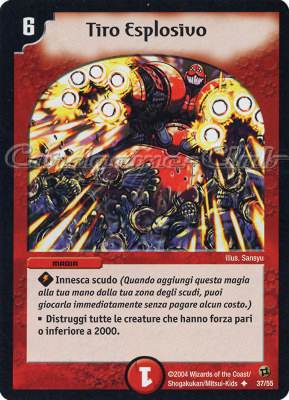 DM-02 Sterminatori Apocalittici 37/55 Tiro Esplosivo non comune -NEAR MINT-