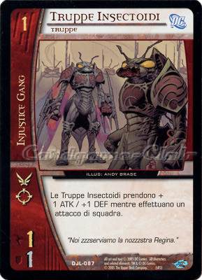 DJL-087 Truppe Insectoidi comune -NEAR MINT-