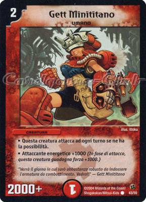 DM-02 Sterminatori Apocalittici 43/55 Gett Minititano comune -NEAR MINT-