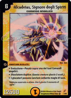 DM-04 Ombre nella Notte Accecante 01/55 Alcadeias, Signore degli Spiriti molto rara foil -NEAR MINT-