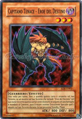 EOJ-IT002 Capitano Tenace-Eroe del Destino comune Unlimited (IT) -NEAR MINT-