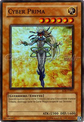 EOJ-IT007 Cyber Prima super rara Unlimited (IT) -NEAR MINT-