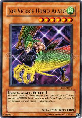 EOJ-IT012 Joe Veloce Uomo Alato comune Unlimited (IT) -NEAR MINT-