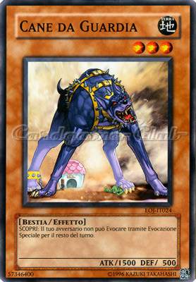 EOJ-IT024 Cane da Guardia comune Unlimited (IT) -NEAR MINT-