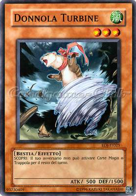 EOJ-IT025 Donnola Turbine comune Unlimited (IT) -NEAR MINT-