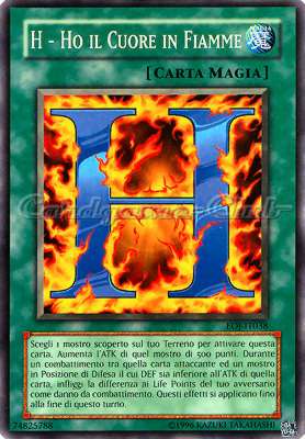 EOJ-IT038 H-Ho il Cuore in Fiamme comune Unlimited (IT) -NEAR MINT-