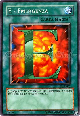 EOJ-IT039 E-Emergenza comune Unlimited (IT) -NEAR MINT-