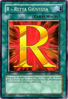 EOJ-IT040 R-Retta Giustizia comune Unlimited (IT) -NEAR MINT-