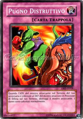 DB2-IT018 Pugno Distruttivo comune (IT) -NEAR MINT-