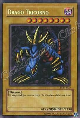 LDD-I000 Drago Tricorno rara segreta Unlimited (IT) -NEAR MINT-