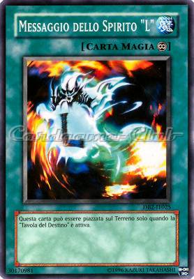 DB2-IT025 Messaggio dello Spirito \"L\" comune (IT) -NEAR MINT-