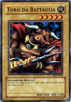 DB2-IT037 Toro da Battaglia comune (IT) -NEAR MINT-