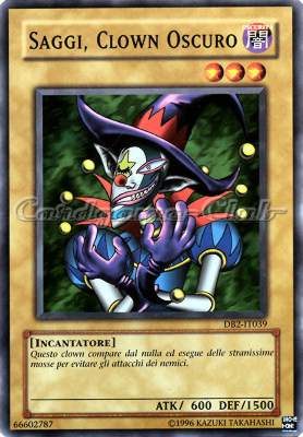 DB2-IT039 Saggi, Clown Oscuro comune (IT) -NEAR MINT-