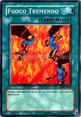 DB2-IT053 Fuoco Tremendo comune (IT) -NEAR MINT-