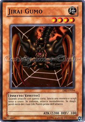 DB2-IT054 Jirai Gumo comune (IT) -NEAR MINT-