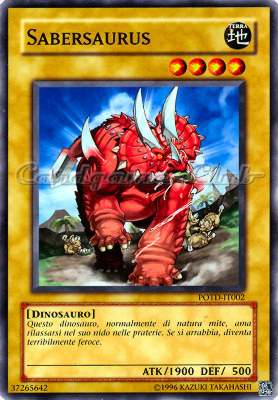 POTD-IT002 Sabersaurus comune Unlimited (IT) -NEAR MINT-
