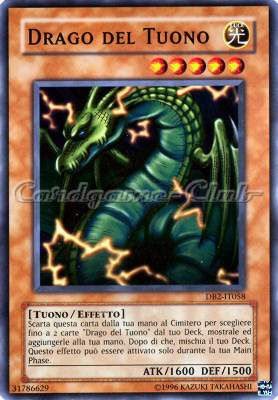 DB2-IT058 Drago del Tuono comune (IT) -NEAR MINT-