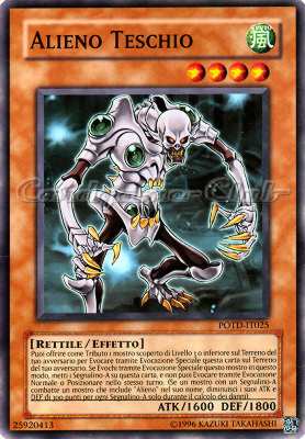 POTD-IT025 Alieno Teschio comune Unlimited (IT) -NEAR MINT-