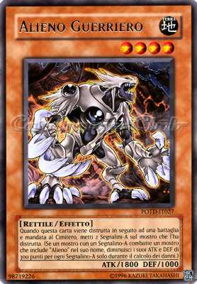 POTD-IT027 Alieno Guerriero rara Unlimited (IT) -NEAR MINT-