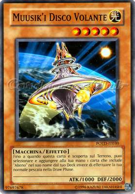 POTD-IT030 Muusik'i Disco Volante comune Unlimited (IT) -NEAR MINT-