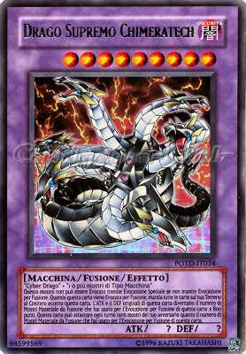 POTD-IT034 Drago Supremo Chimeratech ultra rara Unlimited (IT) -NEAR MINT-