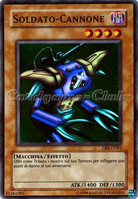 DB2-IT061 Soldato-Cannone super rara (IT) -NEAR MINT-
