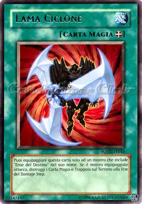 POTD-IT043 Lama Ciclone rara Unlimited (IT) -NEAR MINT-