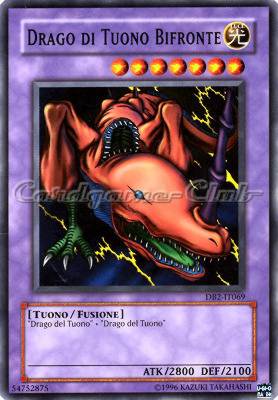 DB2-IT069 Drago di Tuono Bifronte comune (IT) -NEAR MINT-