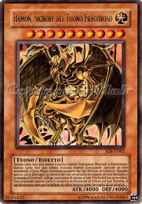 SOI-IT002 Hamon, Signore del Tuono Fragoroso ultra rara Unlimited (IT) -NEAR MINT-