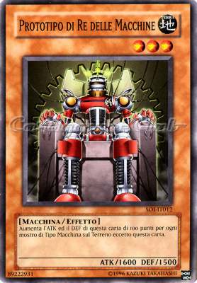 SOI-IT012 Prototipo di Re delle Macchine comune Unlimited (IT) -NEAR MINT-