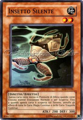 SOI-IT020 Insetto Silente comune Unlimited (IT) -NEAR MINT-