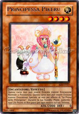 SOI-IT027 Principessa Pikeru rara Unlimited (IT) -NEAR MINT-
