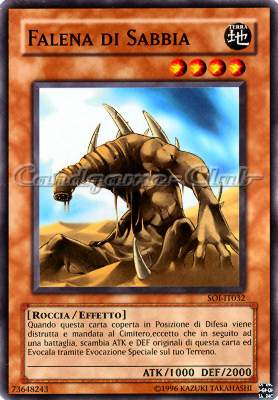 SOI-IT032 Falena di Sabbia comune Unlimited (IT) -NEAR MINT-