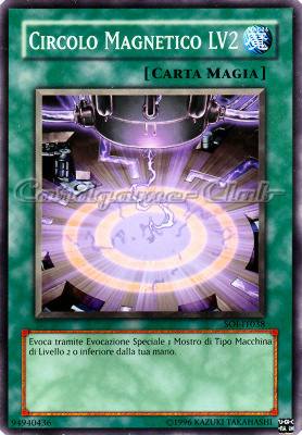 SOI-IT038 Circolo Magnetico LV2 comune Unlimited (IT) -NEAR MINT-