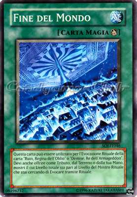 SOI-IT046 Fine del Mondo comune Unlimited (IT) -NEAR MINT-