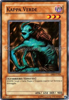 DB2-IT103 Kappa Verde comune (IT) -GOOD-