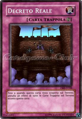 DB2-IT106 Decreto Reale super rara (IT) -NEAR MINT-