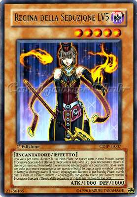 CDIP-IT007 Regina della Seduzione LV5 rara 1a Edizione (IT) -NEAR MINT-