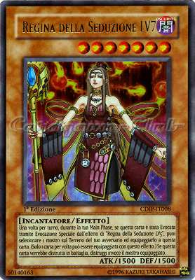 CDIP-IT008 Regina della Seduzione LV7 ultra rara 1a Edizione (IT) -NEAR MINT-