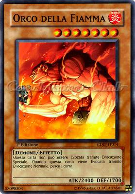 CDIP-IT014 Orco della Fiamma comune 1a Edizione (IT) -NEAR MINT-