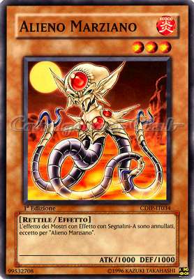 CDIP-IT034 Alieno Marziano comune 1a Edizione (IT) -NEAR MINT-