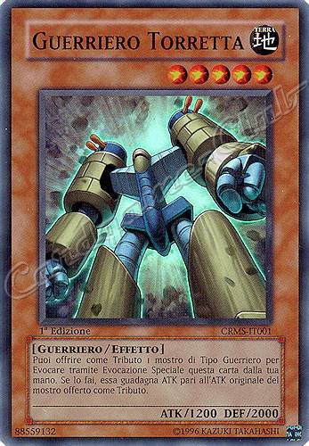 CRMS-IT001 Guerriero Torretta super rara 1a Edizione (IT) -NEAR MINT-